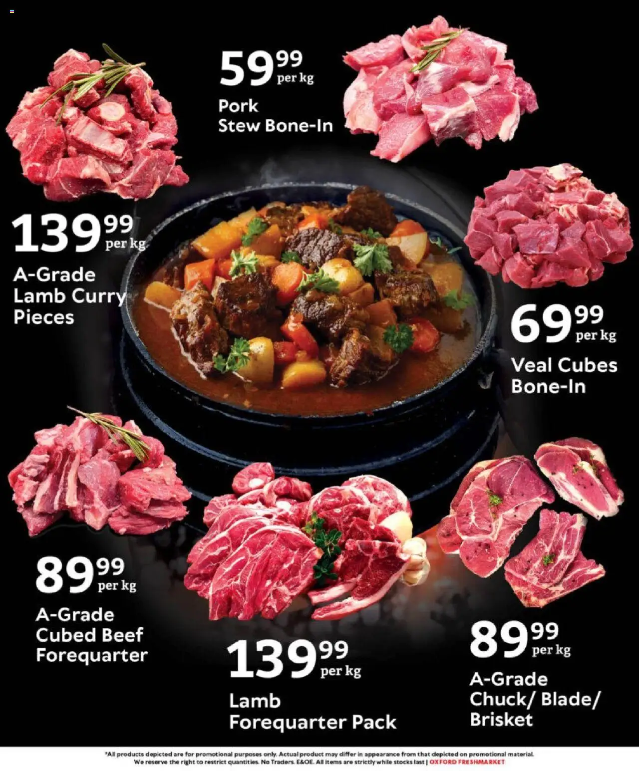 Oxford Freshmarket Specials │ valid from 20.08.2025 | Page: 4 | Products: Pork, Beef