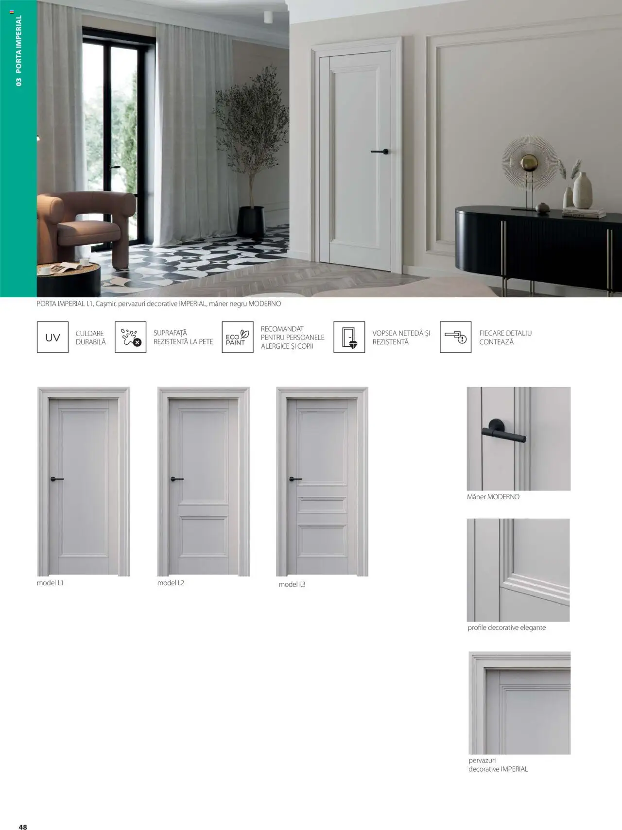 Noul catalog Proges – valabil de la 01.05.2025 | Pagină: 48 | Produse: Vopsea, Mâner