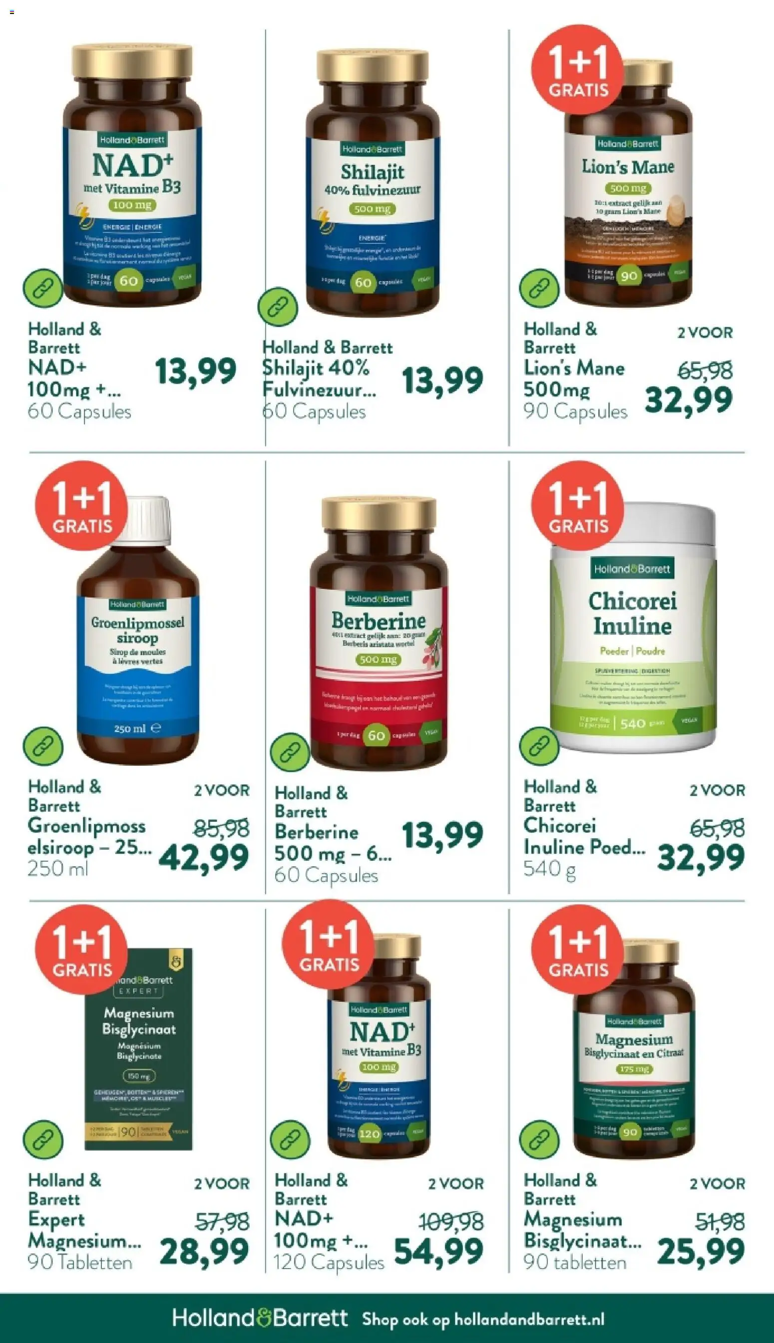 {H1} | Pagina: 19 | Producten: Poeder