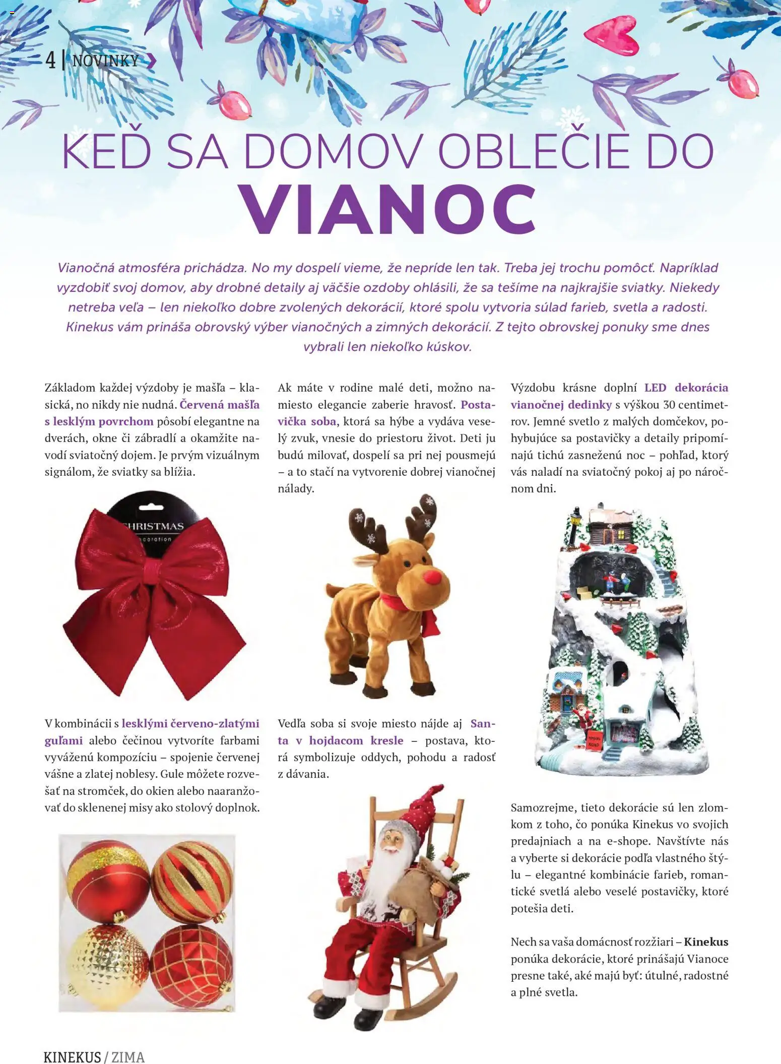 Nové Kinekus akcie – leták je platný od 15.12.2025 | Strana: 4 | Produkty: Svetlo, Led, Svetlá