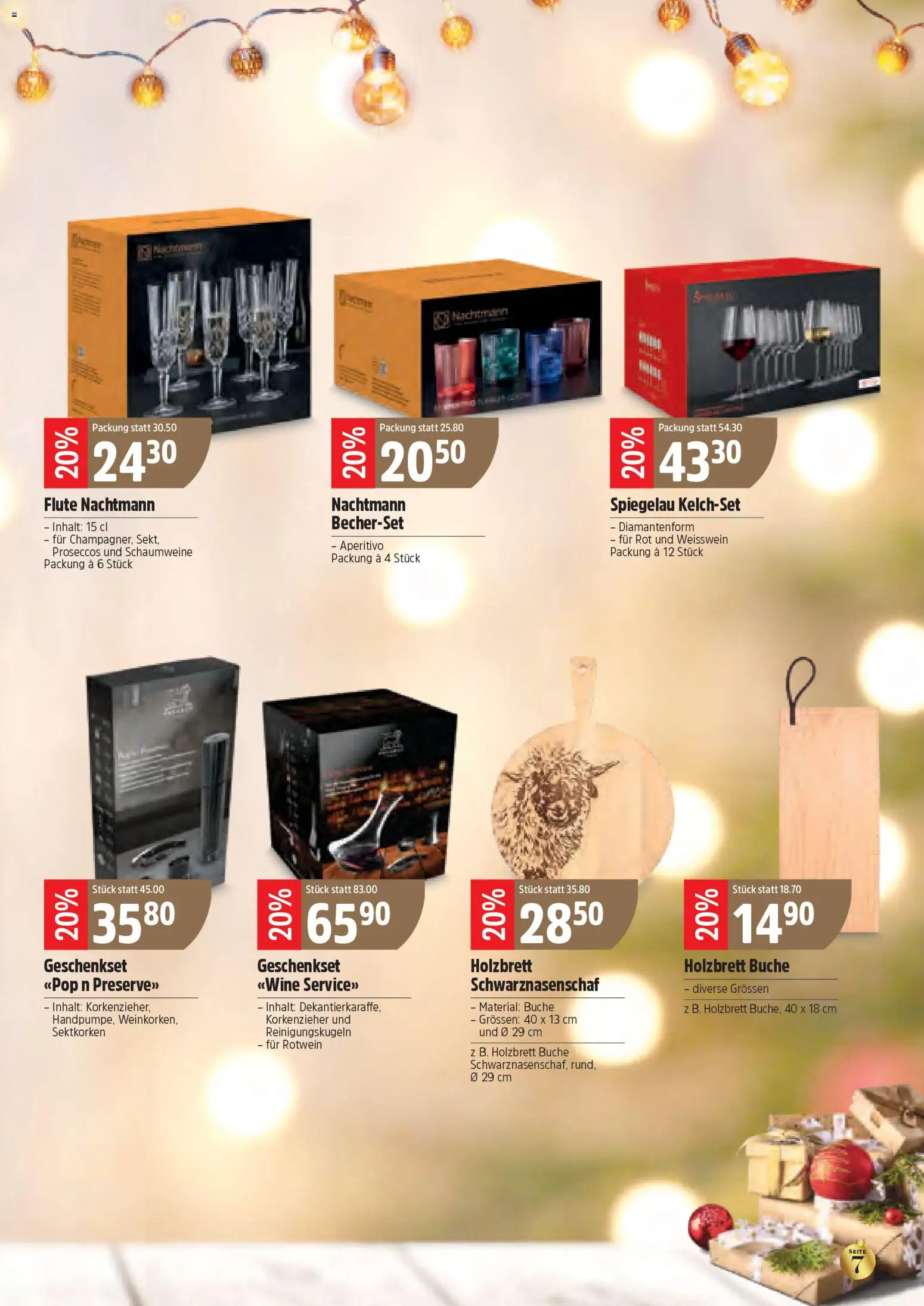 TopCC Aktionen Weihnachten – gültig ab 10.11.2025 | Seite: 7 | Produkte: Weißwein, Rotwein