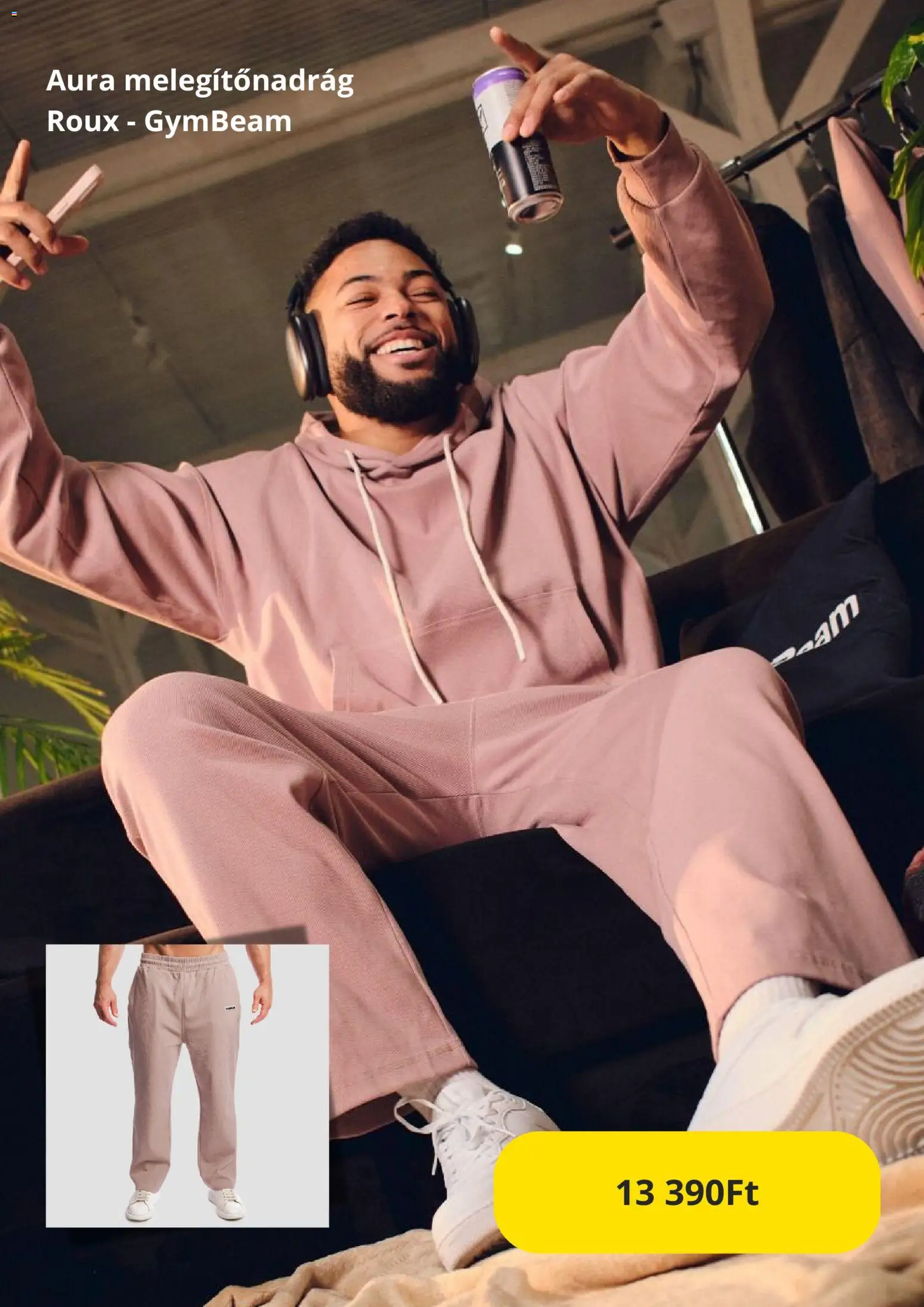 GymBeam akciós ujság - amely érvényes a következő dátumtól: 23.12.2025 | Oldal: 3 | Termékek: Melegítőnadrág