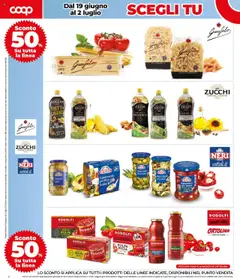 Volantino COOP del 19.06.2025 | Pagina: 2 | Prodotti: Riso, Olio, Funghi, Passata di pomodoro