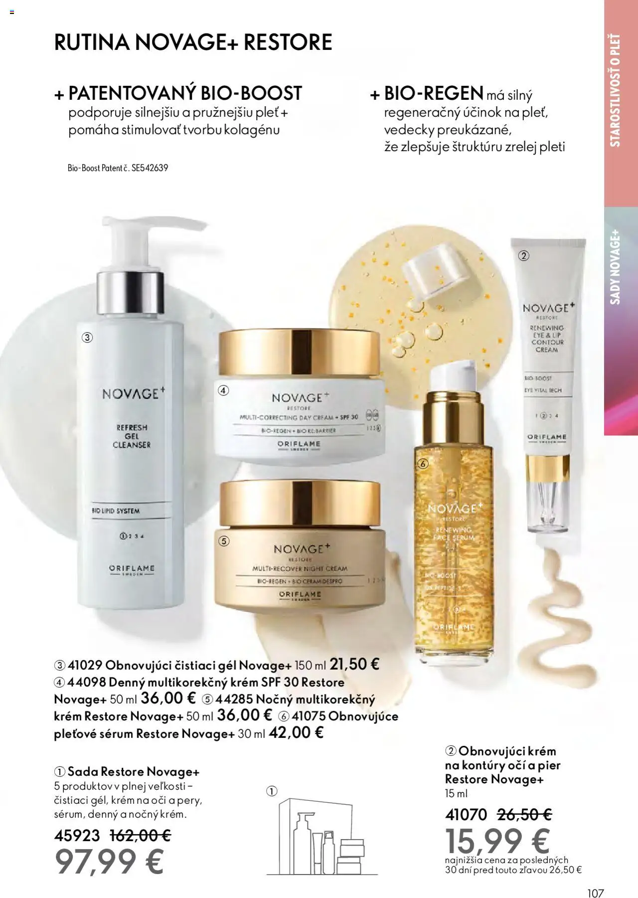 Nové Oriflame akcie – leták je platný od 12.11.2025 | Strana: 107 | Produkty: Krém