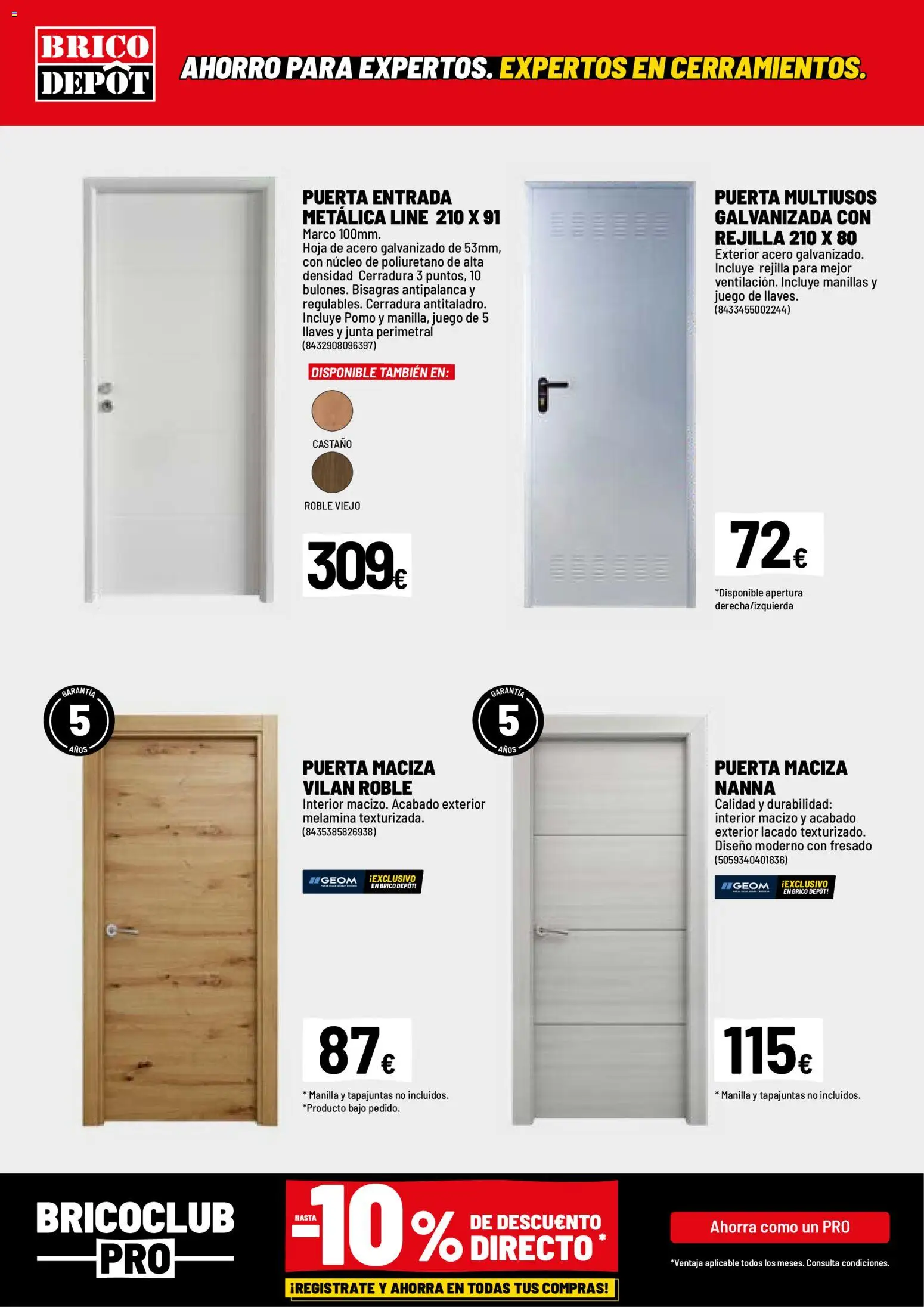 Brico Depôt folleto │ válido desde el 27.03.2026 | Página: 10 | Productos: Marco