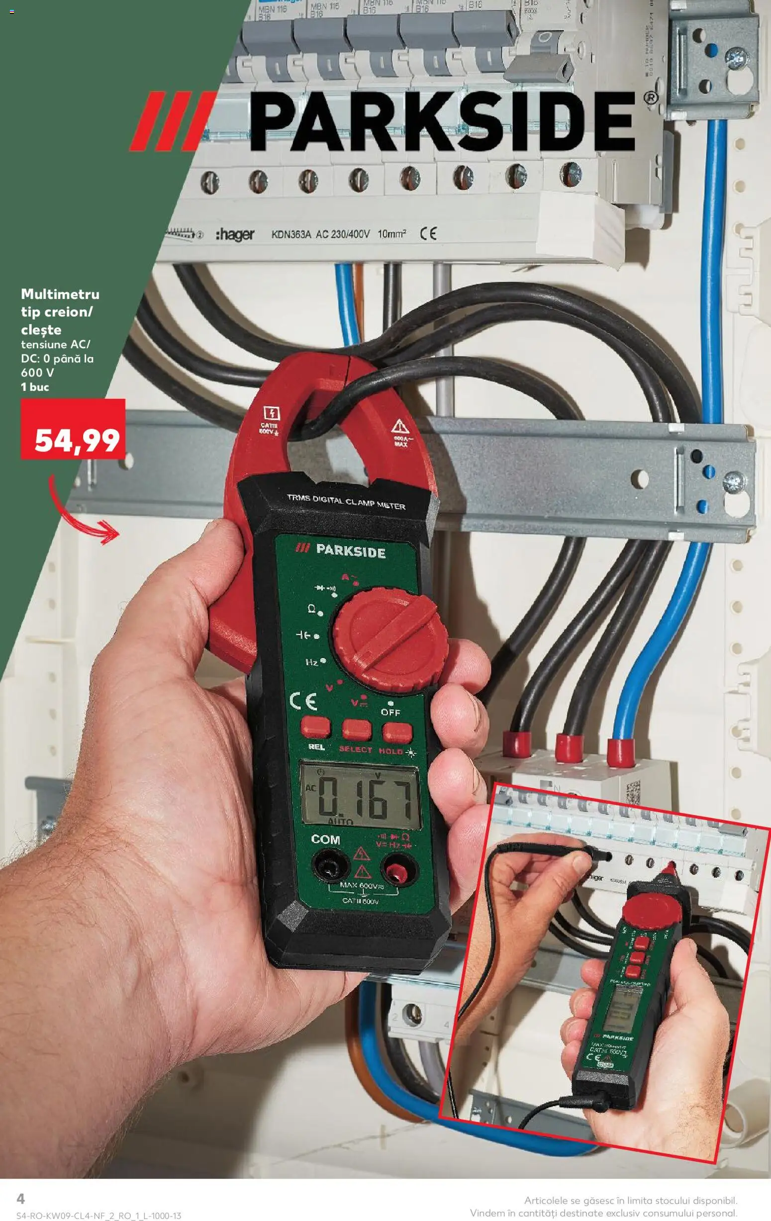 Kaufland RO akciós ujság - amely érvényes a következő dátumtól: 25.02.2026 | Oldal: 4 | Termékek: Parkside