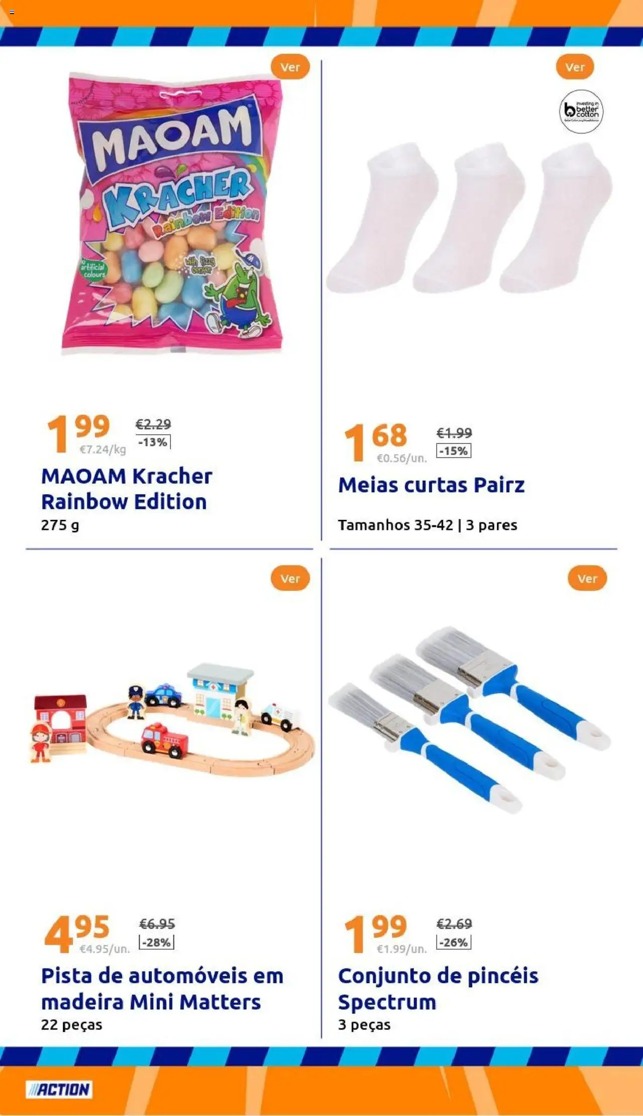 Action - Action PT week 38 2025 │ válido de 17.09.2025 | Página: 24 | Produtos: Meias