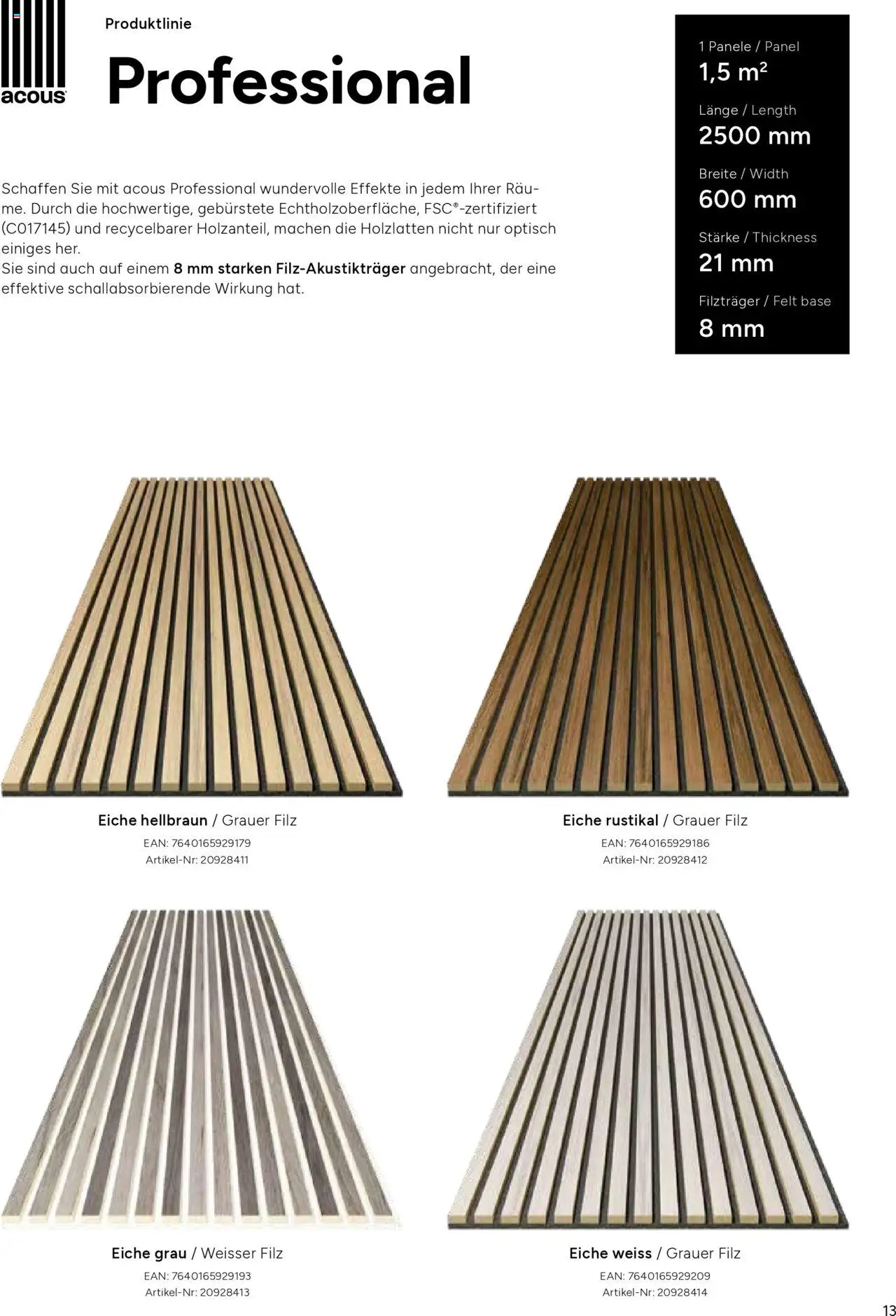 Hammer Zuhause Raumstyle Akustik – gültig ab 01.09.2025 | Seite: 13