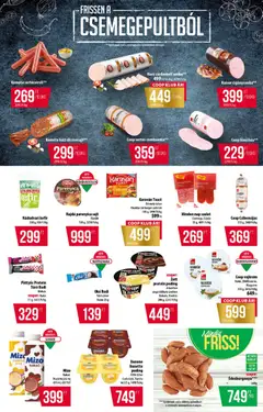 COOP Akciós újság - amely érvényes a következő dátumtól: 05.02.2026 | Oldal: 2 | Termékek: Kefir, Protein, Csirkemell sonka, Tej