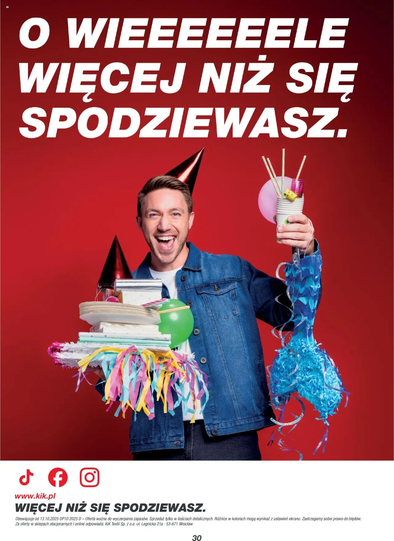 Kik Gazetka od 13.10.2025 | Strona: 30