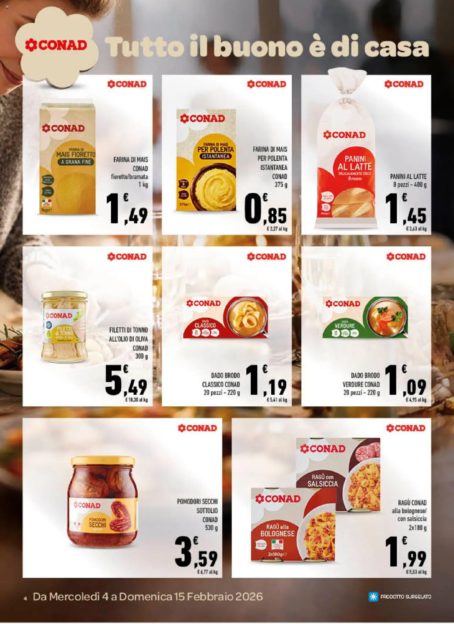 Volantino Spazio Conad del 04.02.2026 | Pagina: 4
