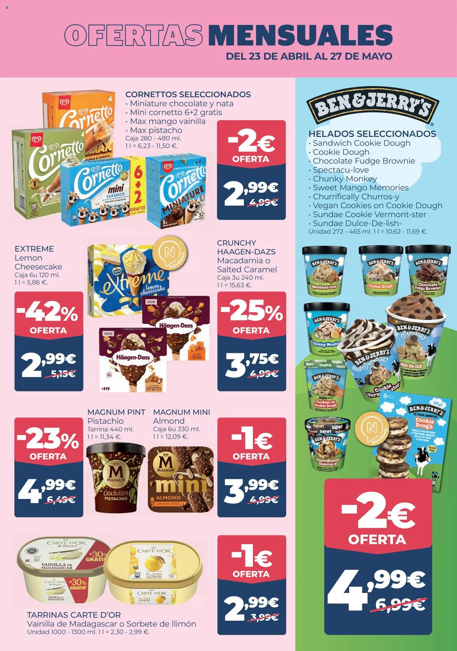 La Sirena folleto │ válido desde el 23.04.2026 | Página: 9 | Productos: Chocolate, Ρούτερ, Caja