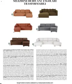 Anteprima del volantino Volantino Maisons du Monde	 valido a partire dal 27.08.2025 | Pagina: 124 | Prodotti: Fiocchi, Braccioli, Divano angolare, Letto