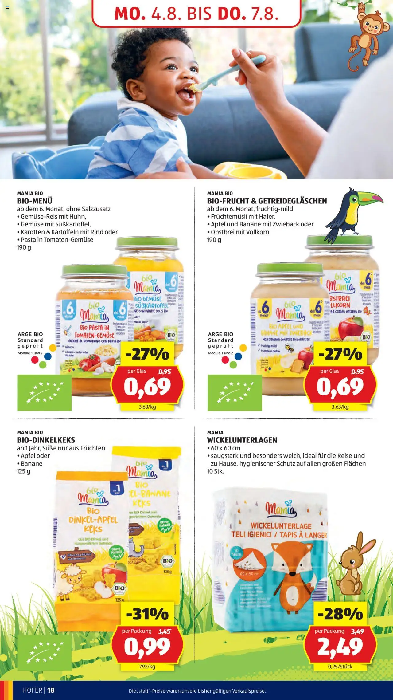 Hofer Flugblatt gültig ab 01.08.2025 | Seite: 20 | Produkte: Pasta, Kartoffeln, Gemüse, Äpfel