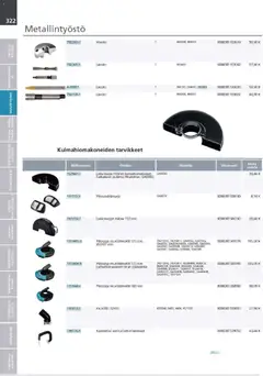 Makita-mainoslehti voimassa 24.03.2026 alkaen | Sivu: 322 | Tuotteet: Monitoimikone, Käsineet
