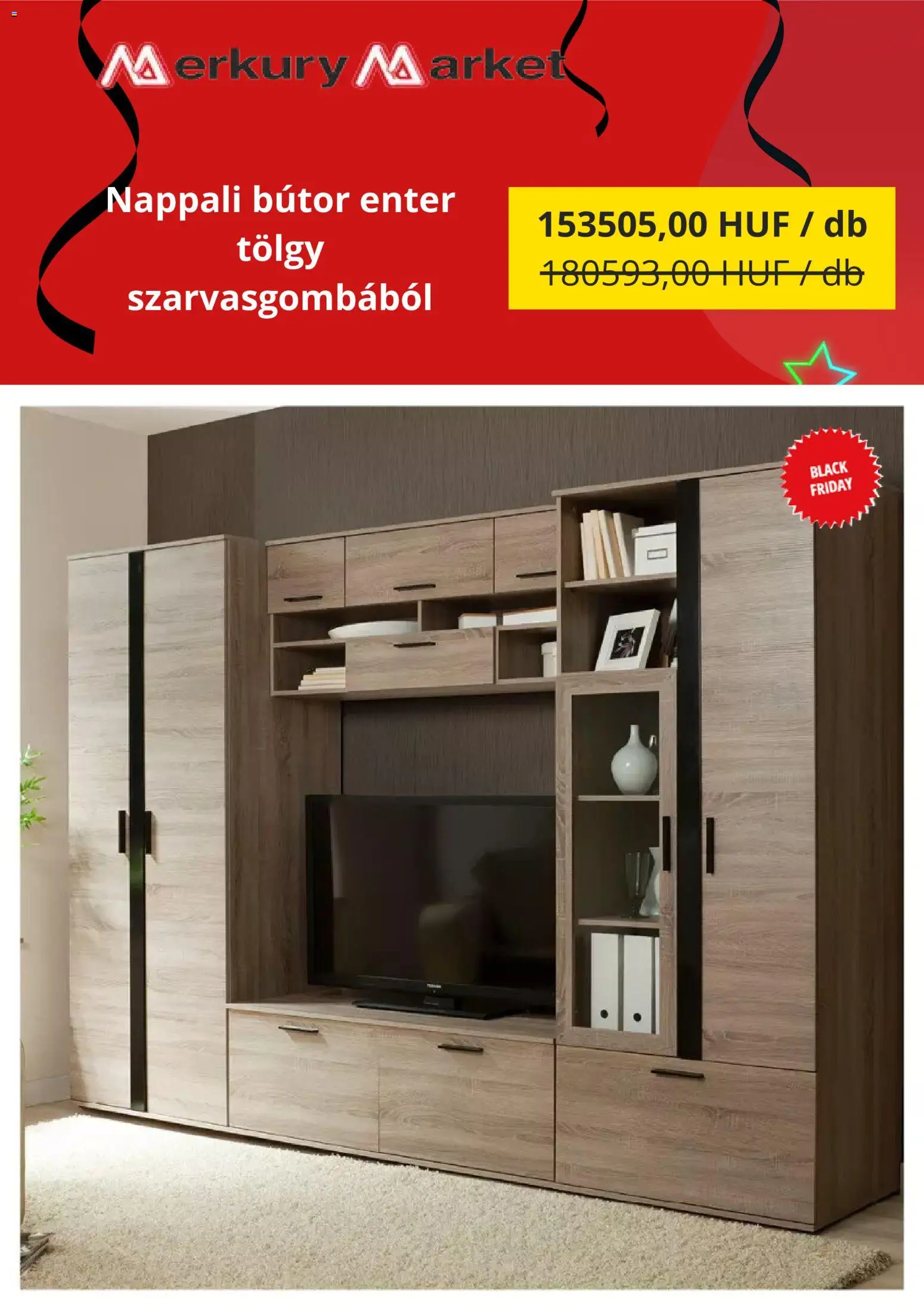 Merkury Market akciós ujság - amely érvényes a következő dátumtól: 07.11.2025 | Oldal: 6 | Termékek: Bútor, Nappali bútor