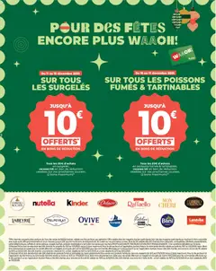 Auchan folder / publicité - Voorbeeld van een folder van Auchan, geldig van 09.12.2025 | Pagina: 2 | Producten: Tabletek, La