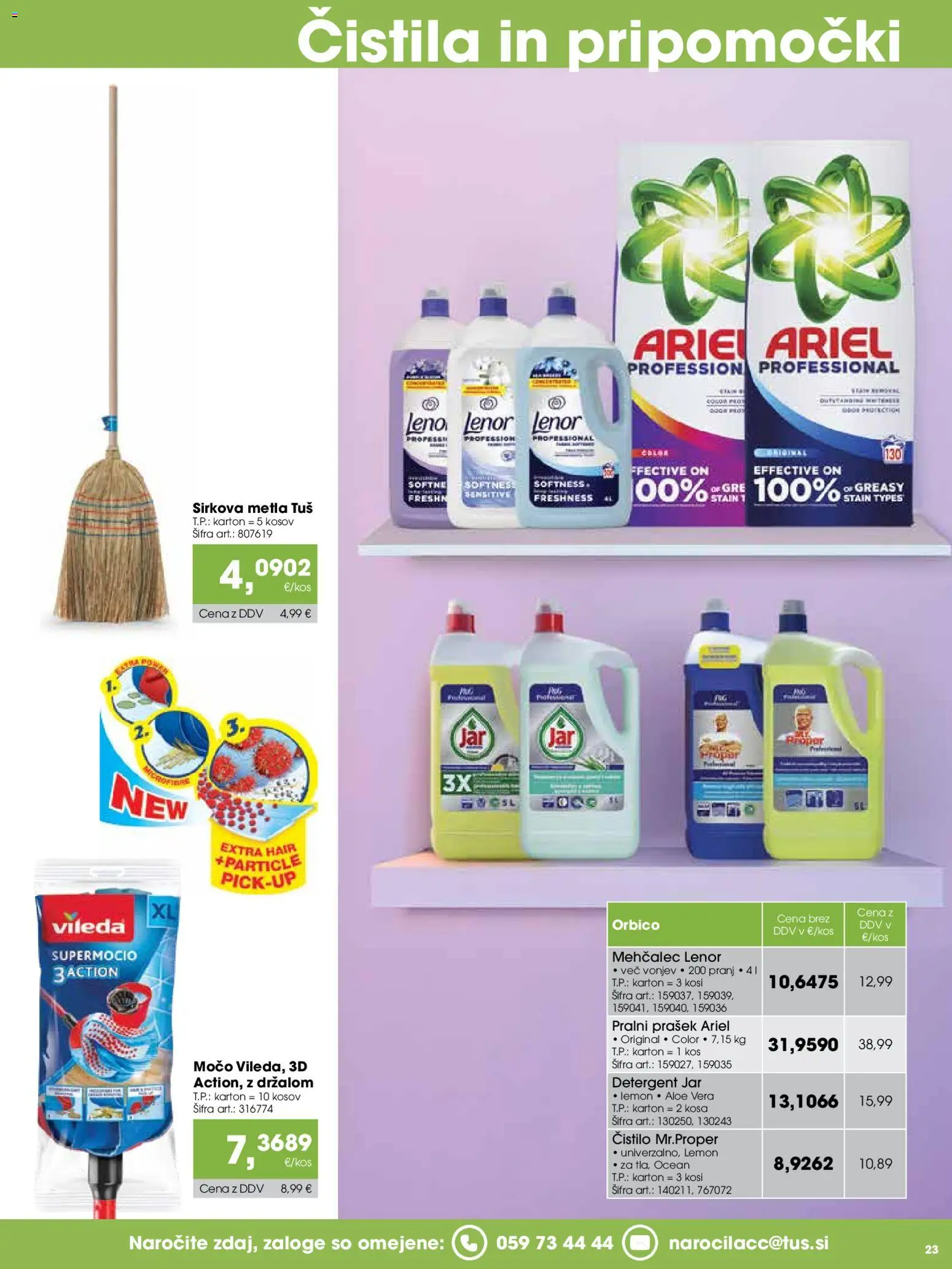 Novi Tuš katalog ponudbe – veljaven od 07.02.2026 | Stran: 23