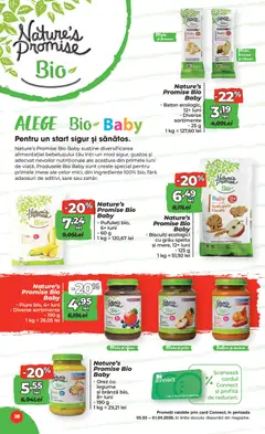 Ofertele Mega Image valabile de la 05.03.2026 | Pagină: 18 | Produse: Afine, Mere, Banane, Sare