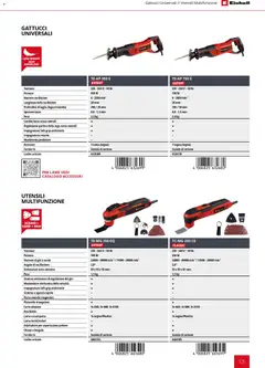 Anteprima del volantino Einhell volantino Elettroutensili  valido a partire dal 17.03.2026 | Pagina: 127 | Prodotti: Sega, Scatola