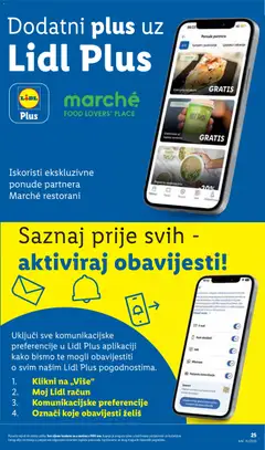 Gratis pita od jabuka, Gratis pita od jabuka uz Lidl Plus - Pregled kataloga iz trgovine Lidl, vrijedi od 07.04.2026 | Stranica: 25 | Proizvodi: Kava, Pita, Jabuka