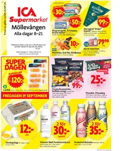 ICA Supermarket - Malmö - Förhandsvisning av reklamblad från butik ICA Supermarket aktuell från 15.09.2025