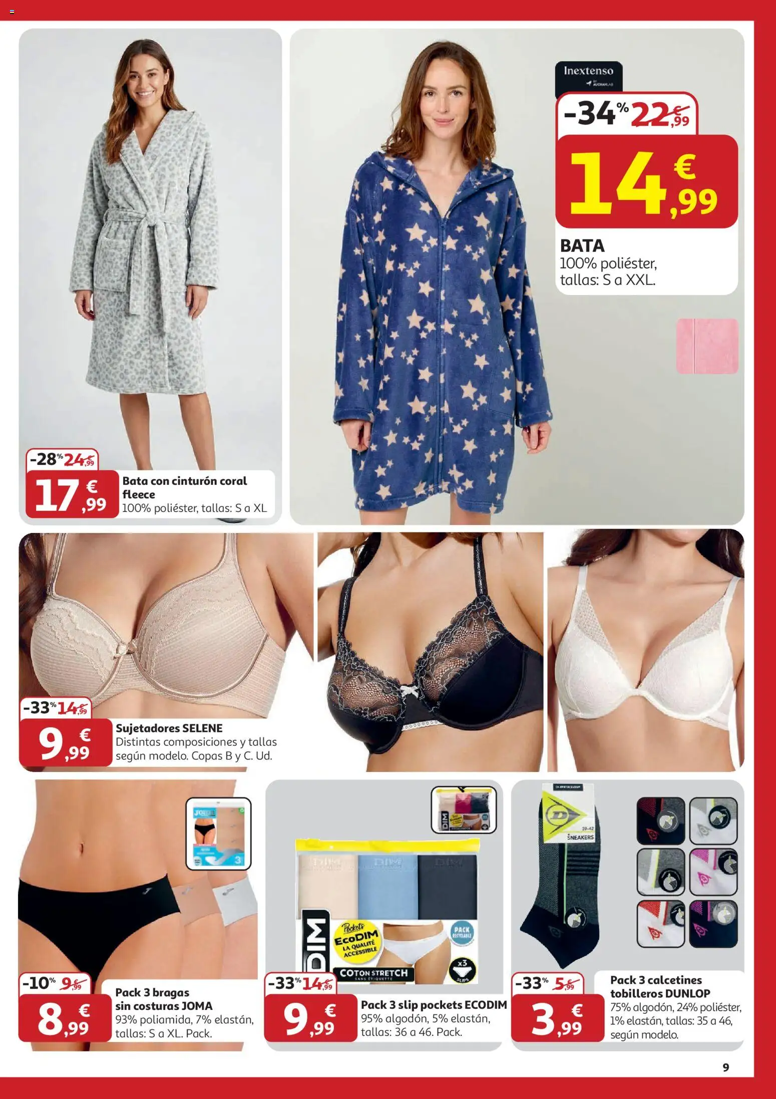 Alcampo - HG Nacional │ válido desde el 26.12.2025 | Página: 9 | Productos: Bragas, Cinturón