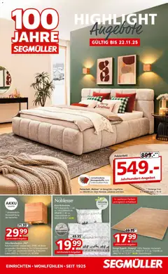 Segmüller Prospekt 	 ab 01.11.2025 gültig