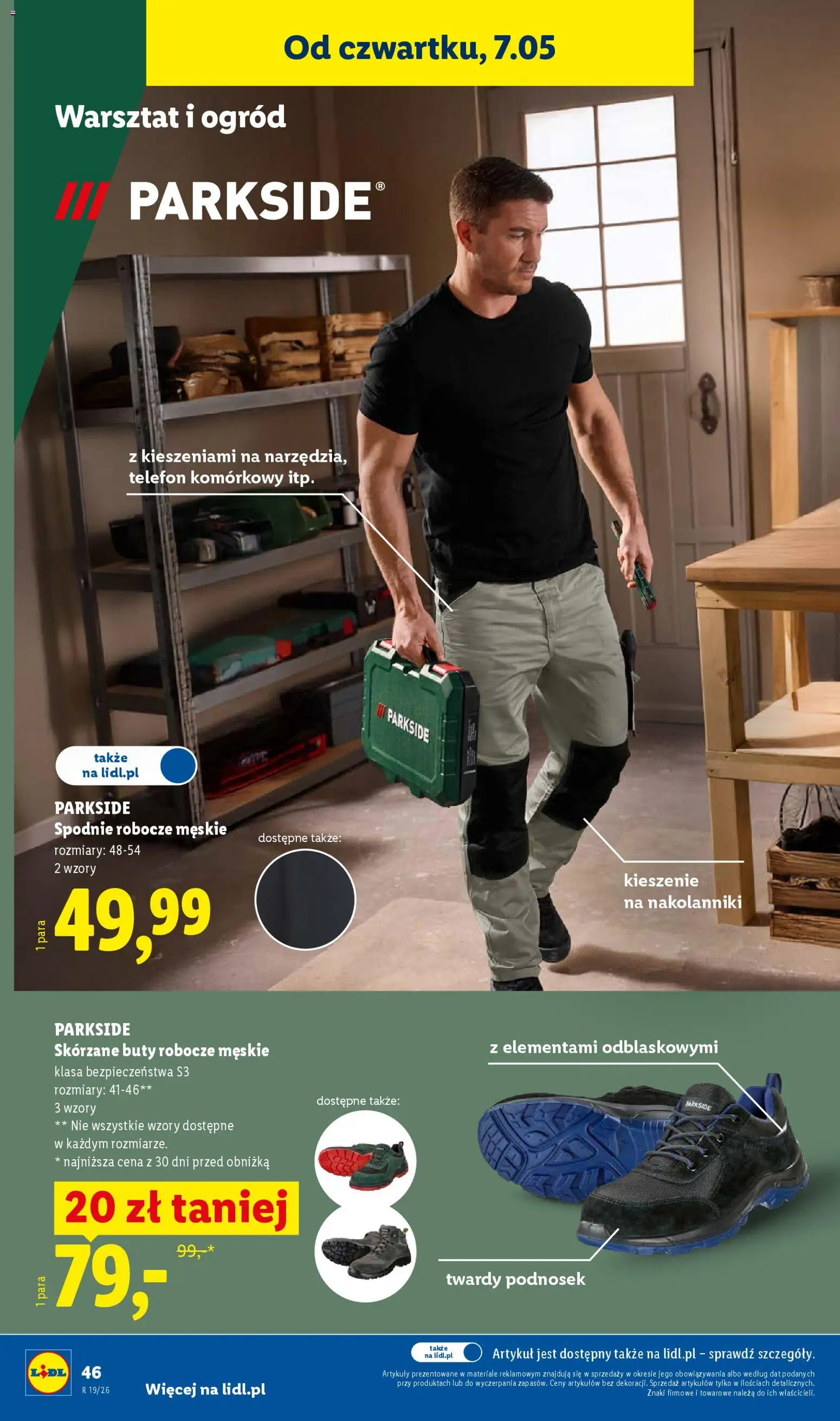 Lidl Katalog od 04.05.2026 | Strona: 52 | Produkty: Spodnie, Telefon, Buty