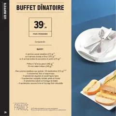 E.Leclerc - Prévisualisation de E.Leclerc Votre service traiteur valide à partir de 08.04.2025 | Page: 36 | Produits: Avocat, Thon, Saumon, Fromage frais