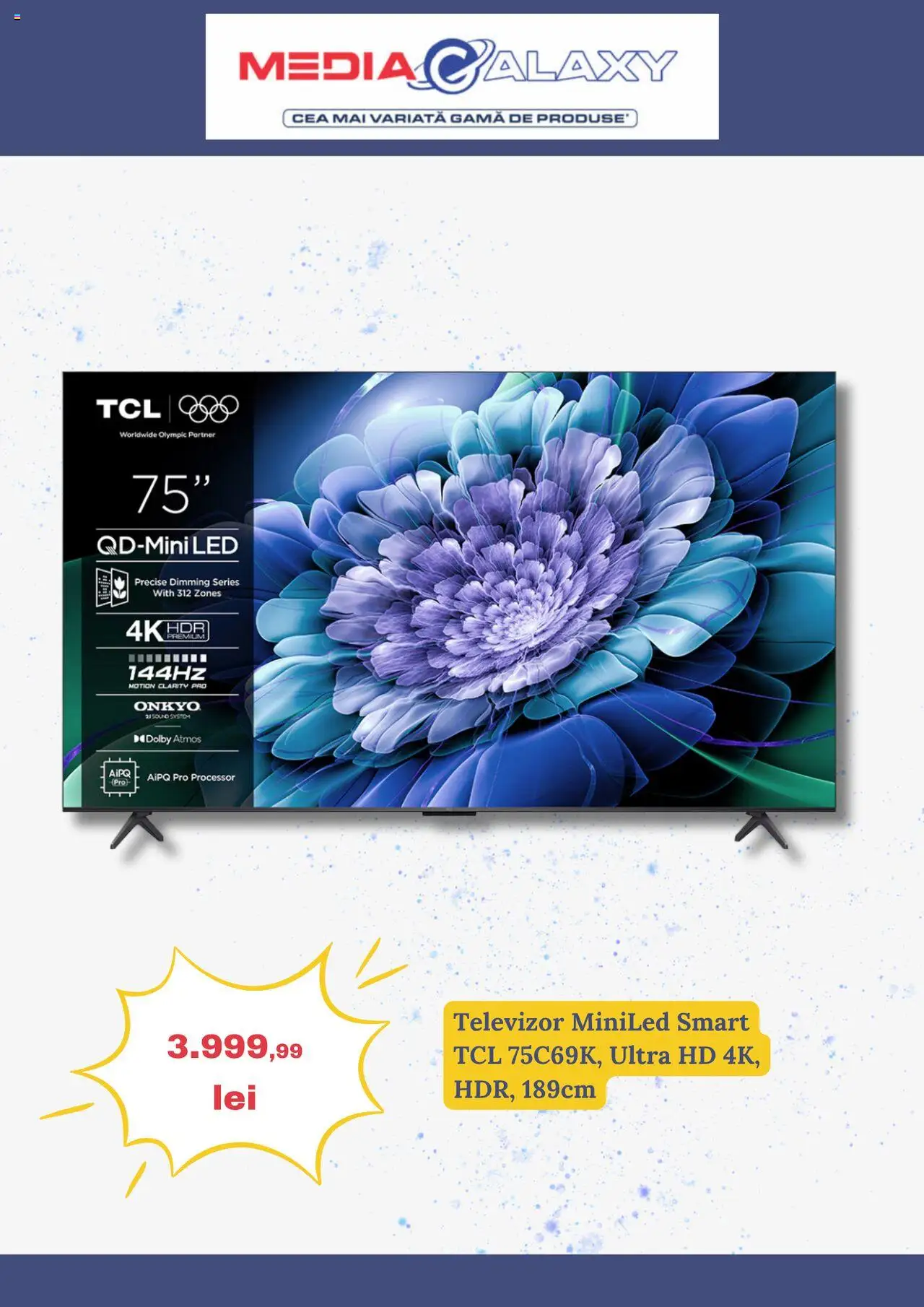 Noul catalog Media Galaxy – valabil de la 09.10.2025 | Pagină: 5 | Produse: Televizor, Babak