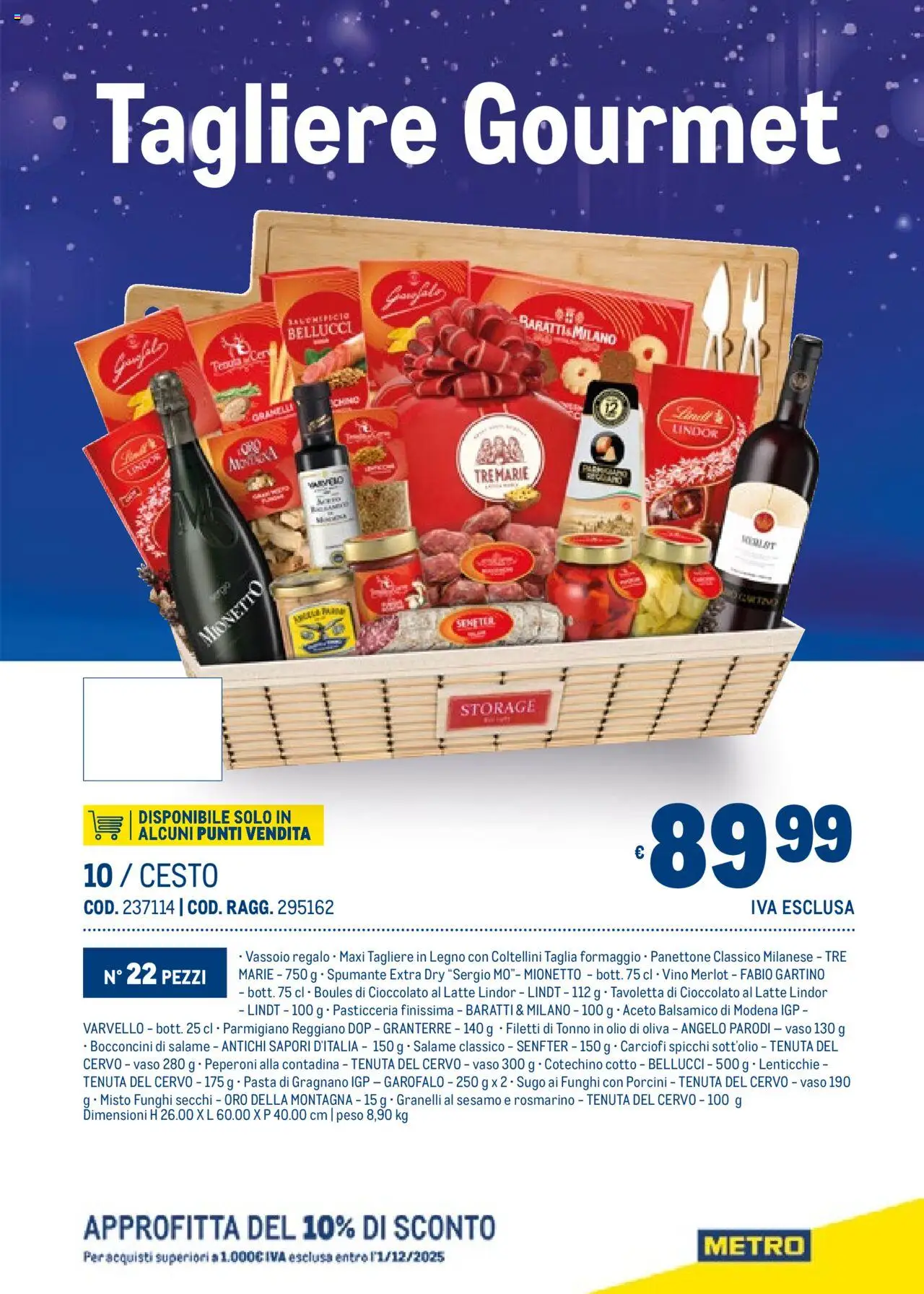 Volantino Metro del 06.11.2025 | Pagina: 13 | Prodotti: Rosmarino, Olio, Tonno, Olio di Oliva