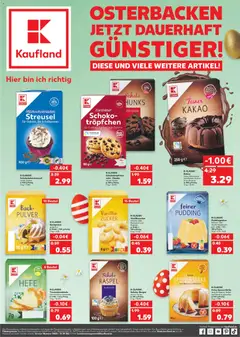 Kaufland - Osterbacken dauerhaft günstiger - Rostock ab 19.03.2026 gültig