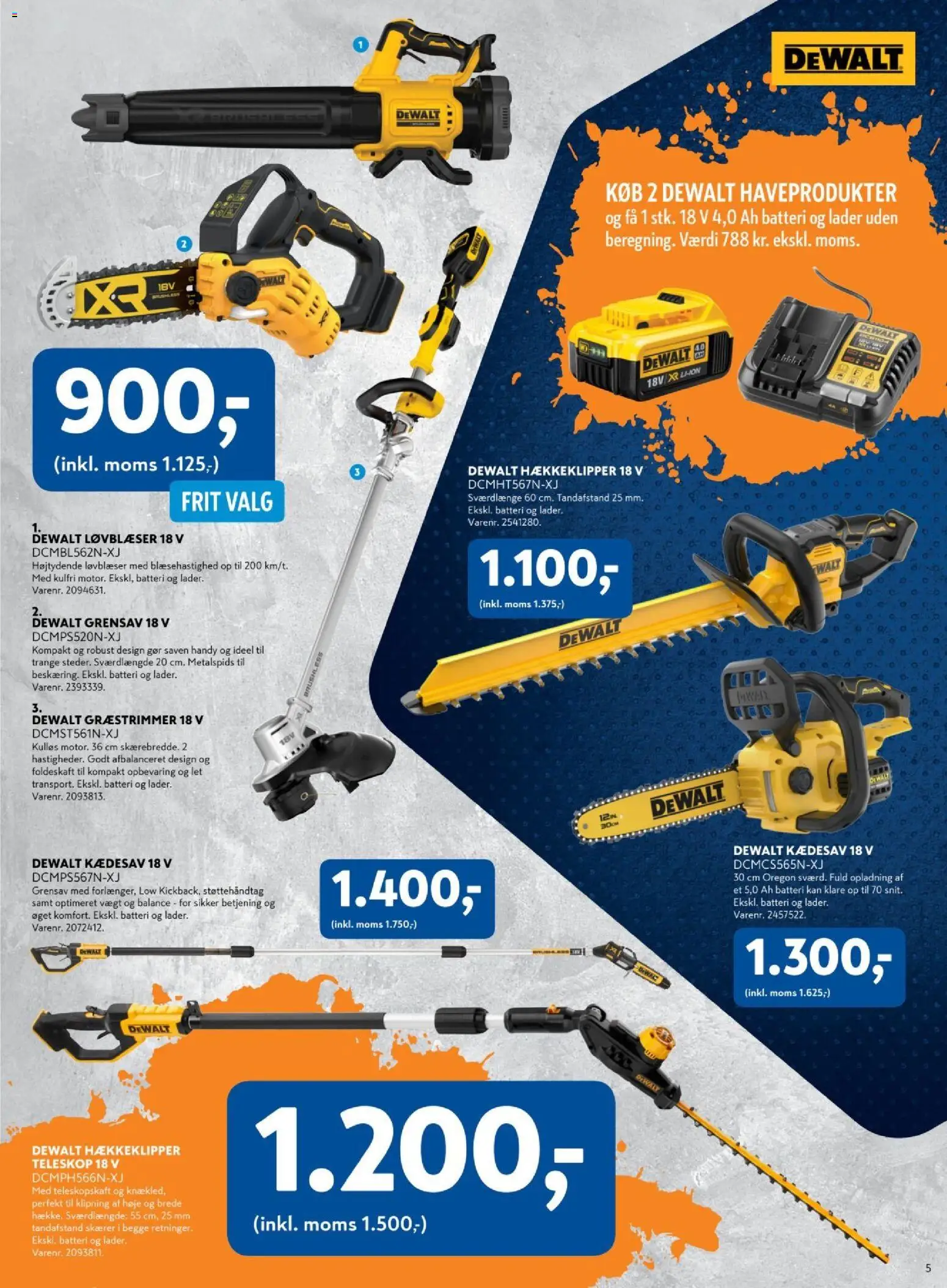 Davidsen tilbudsavis – gyldig fra 24.04.2026 | Side: 5 | Produkter: Skærer, Batteri
