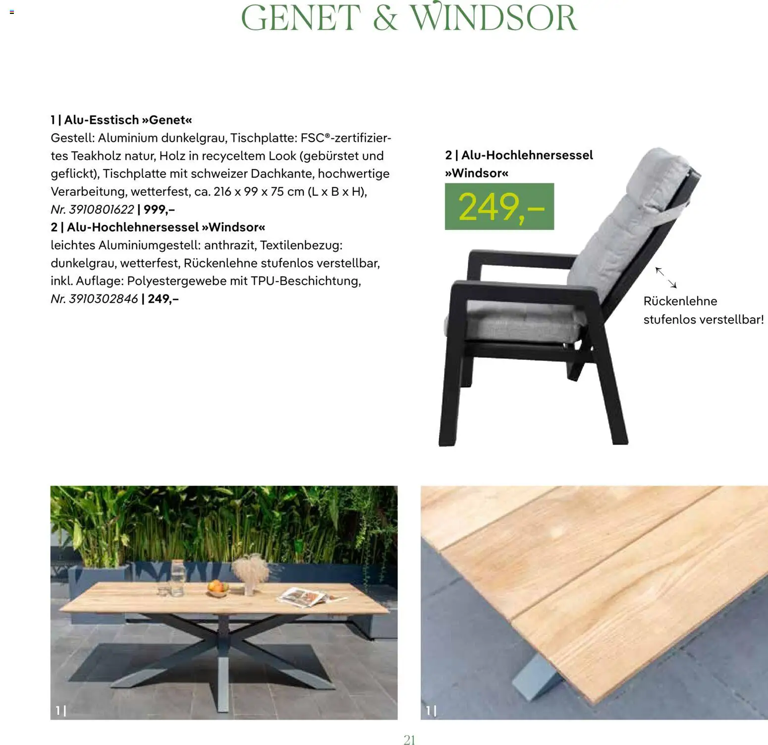 Pflanzen-Kölle GARTENMÖBEL 2026 – gültig ab 07.03.2026 | Seite: 21