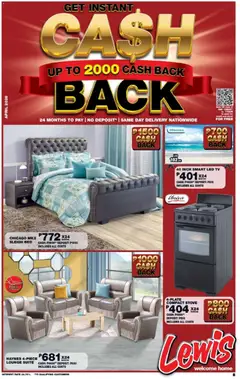 Lewis Stores specials catalogue – valid from 13.04.2026