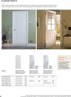 Preview of B&Q - Doors, windows & interiors valid from 25.02.2026 | Page: 38