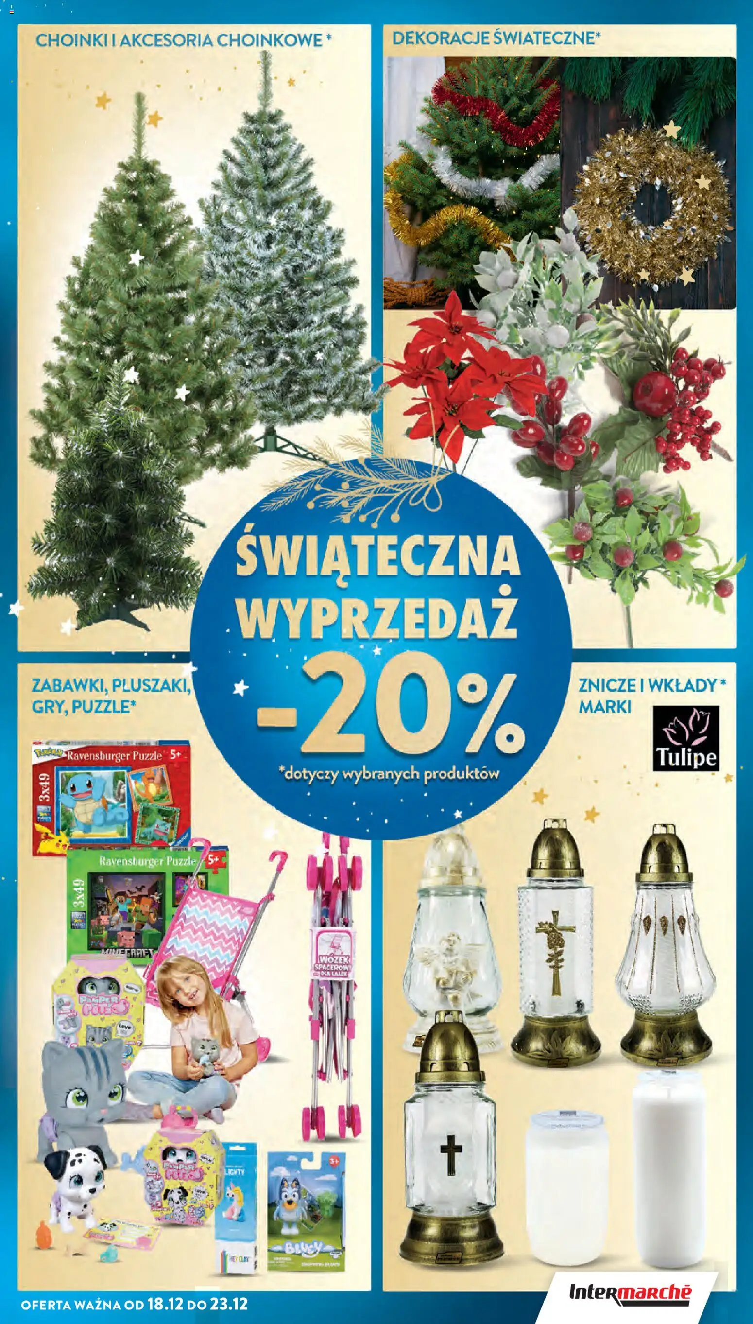 Intermarche Gazetka od 18.12.2025 | Strona: 55 | Produkty: Por, Znicze