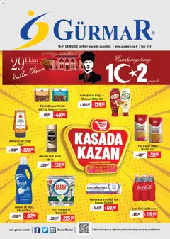 16.10.2025 tarihinden itibaren geçerli olan Gürmar kataloğu önizlemesi