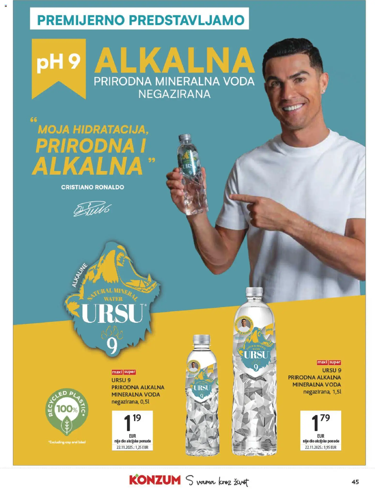 Konzum HR akciós ujság - amely érvényes a következő dátumtól: 11.02.2026 | Oldal: 45