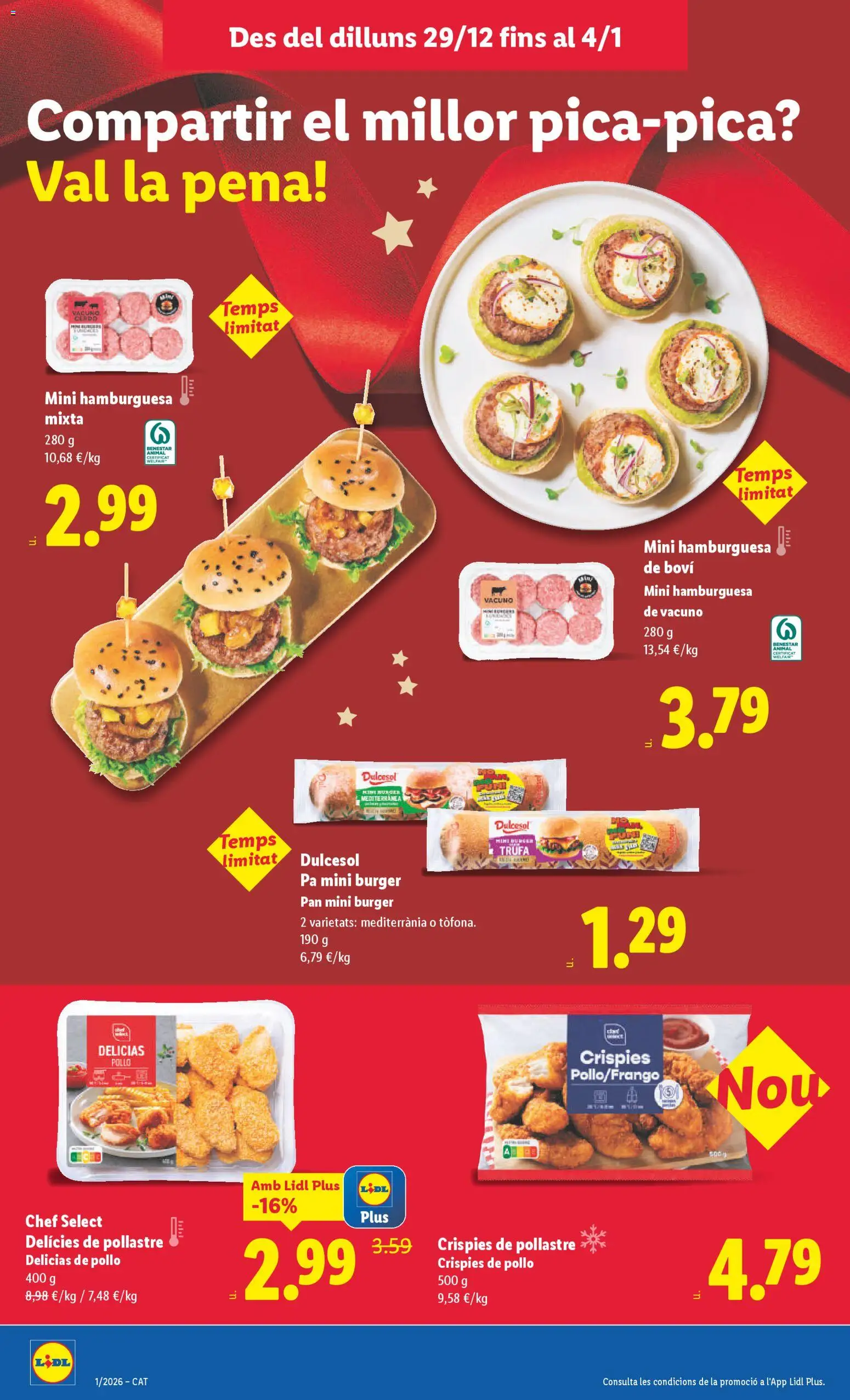 Lidl folleto │ válido desde el 29.12.2025 | Página: 10 | Productos: Pan, Σοκολατούχο γάλα
