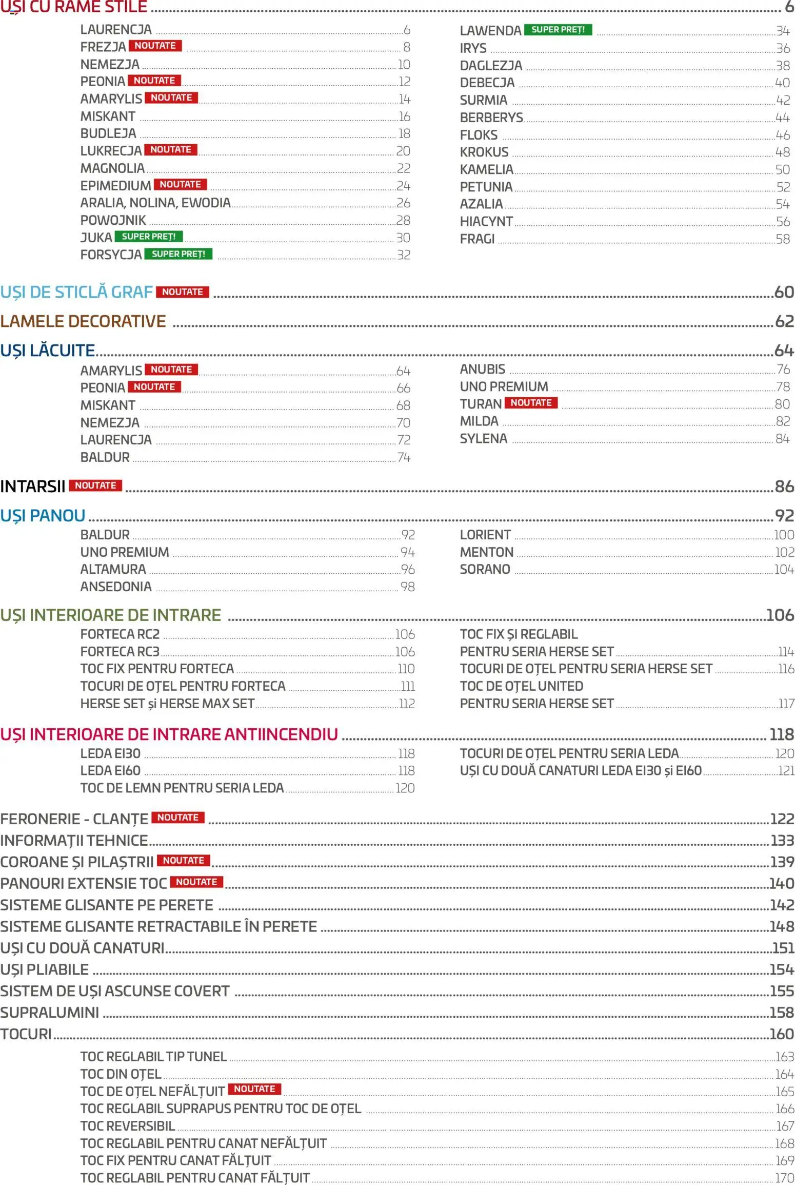 Noul catalog Proges – valabil de la 23.08.2024 | Pagină: 3