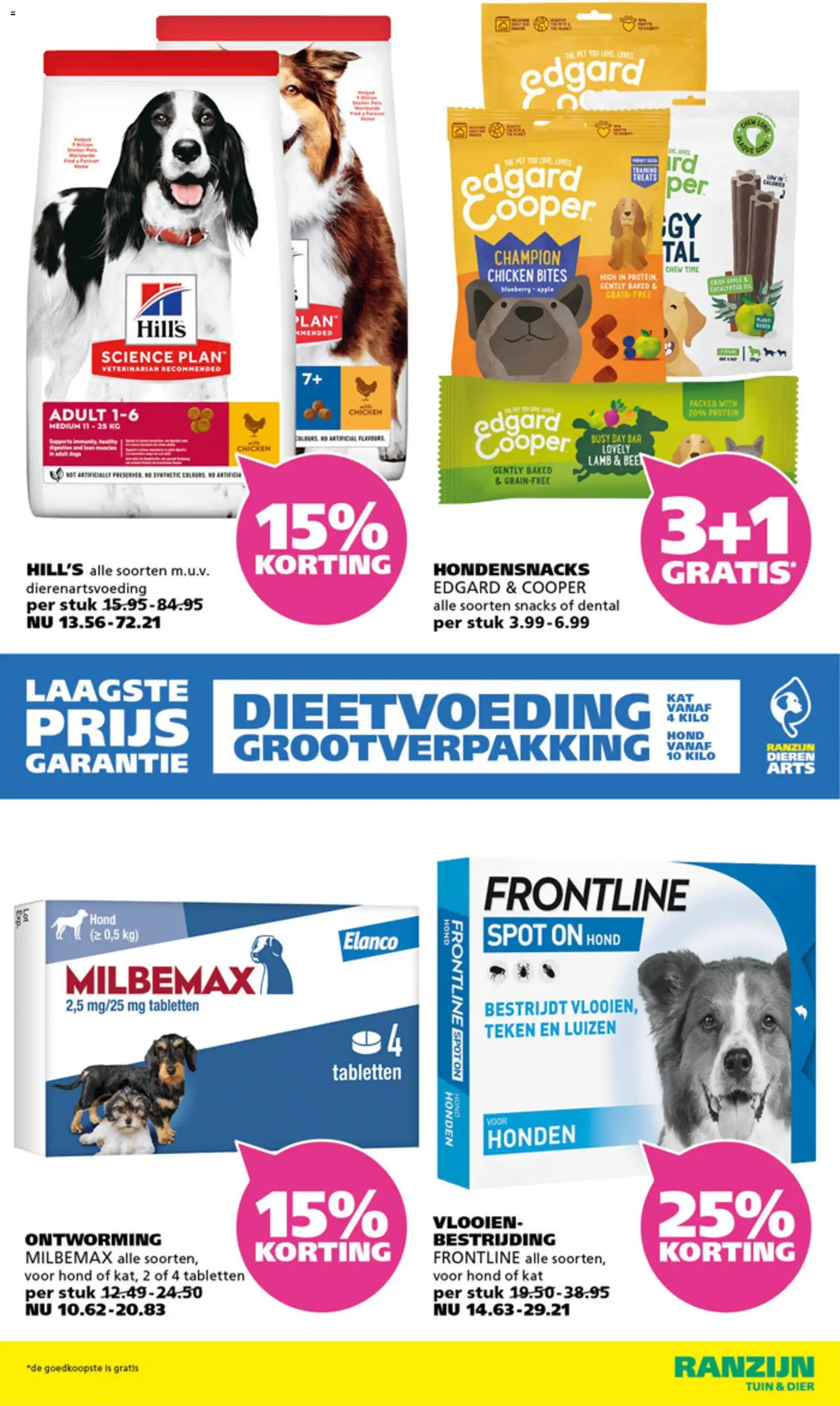 {H1} | Pagina: 16 | Producten: Snacks, Pet