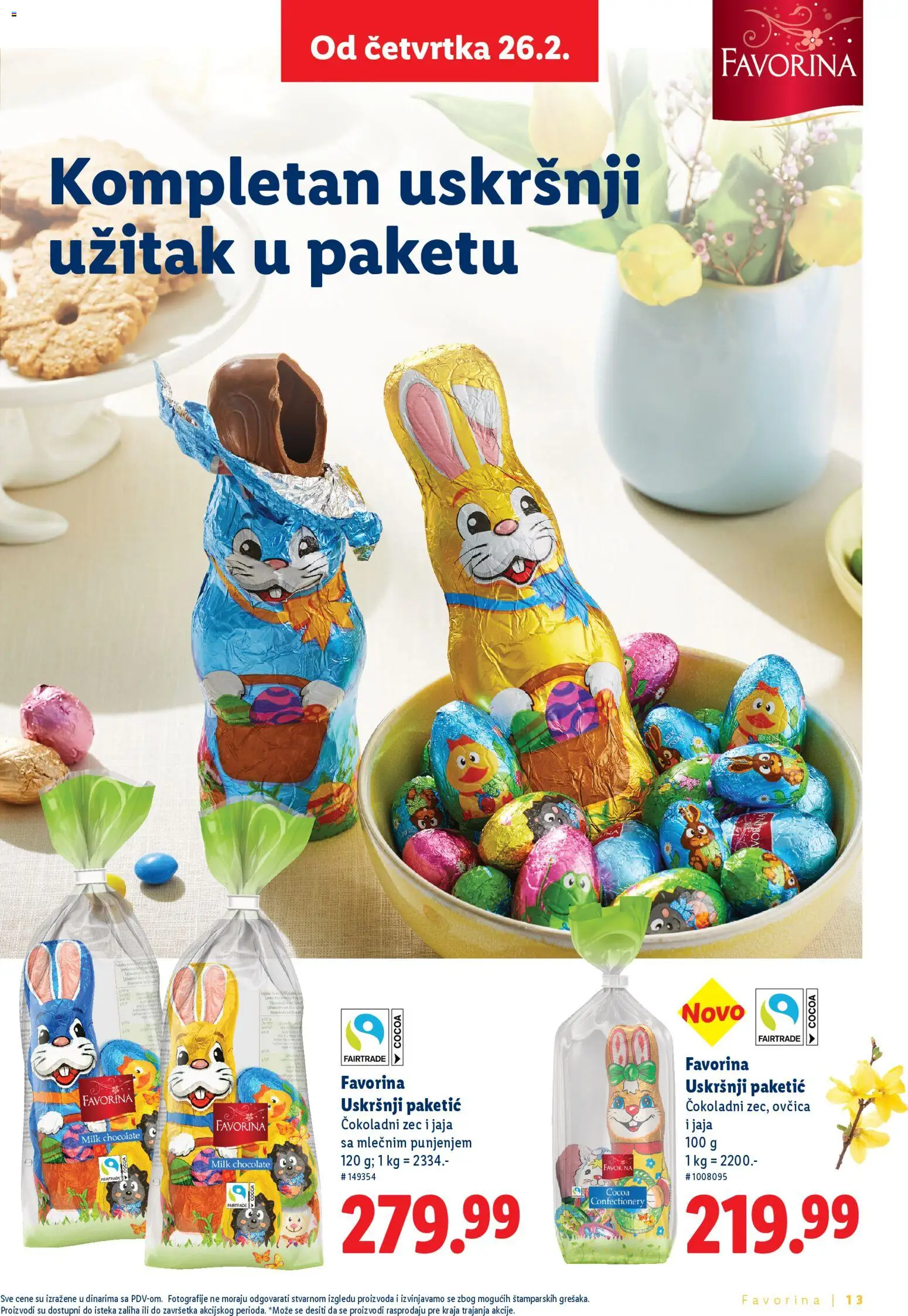 Lidl katalog - važi od 26.02.2026 | Strana: 13 | Proizvode: Jaja