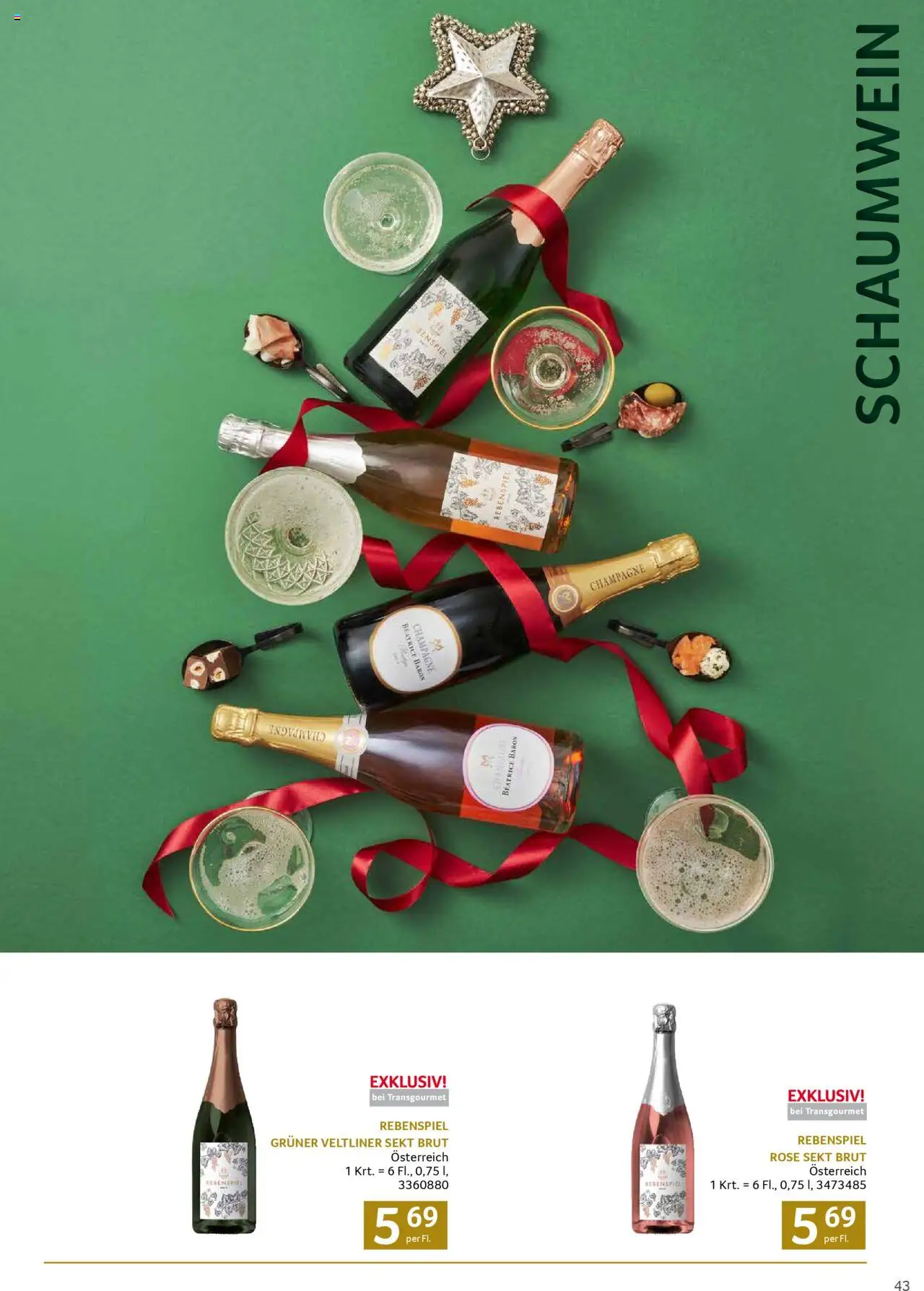 Transgourmet Weihnachtskatalog 2025 gültig ab 13.10.2025 | Seite: 43