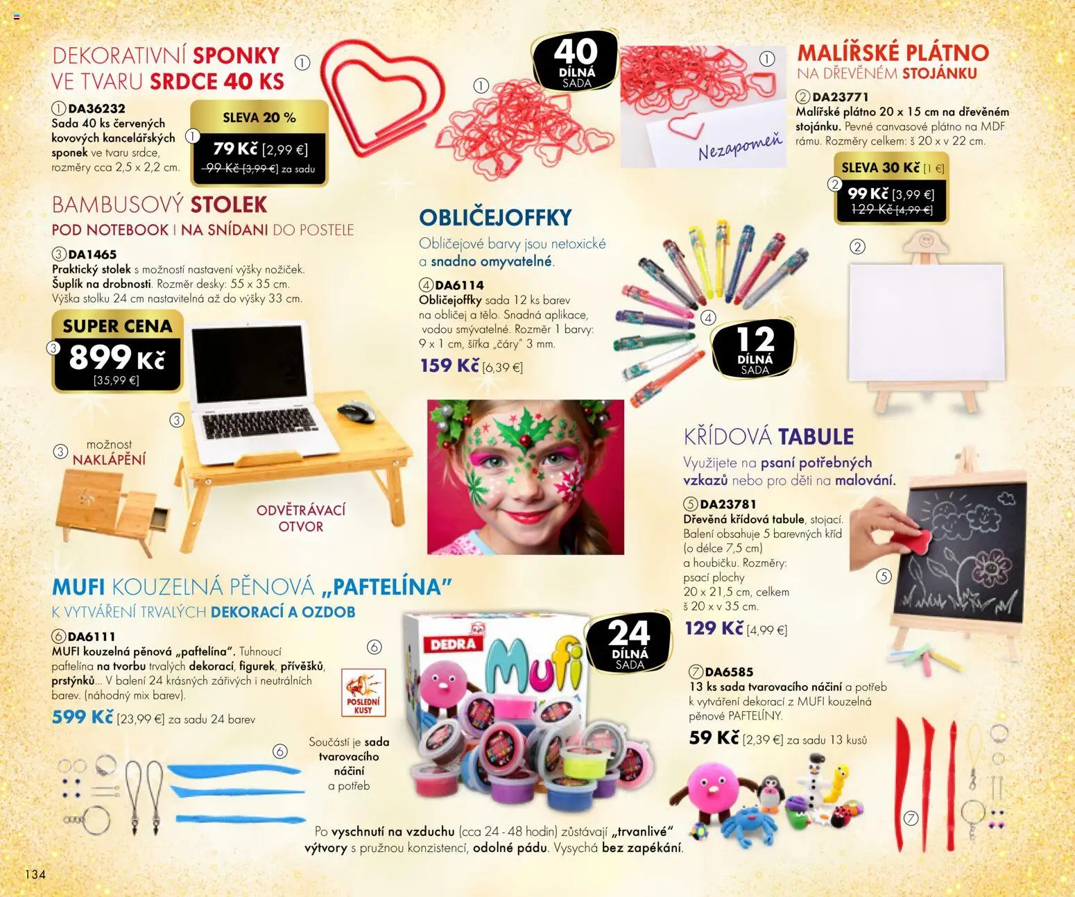 Nové Dedra akcie – leták je platný od 01.11.2025 | Strana: 34 | Produkty: Postele, Notebook