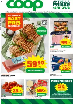 Coop - erbjudanden - Förhandsvisning av reklamblad från butik Coop aktuell från 18.08.2025