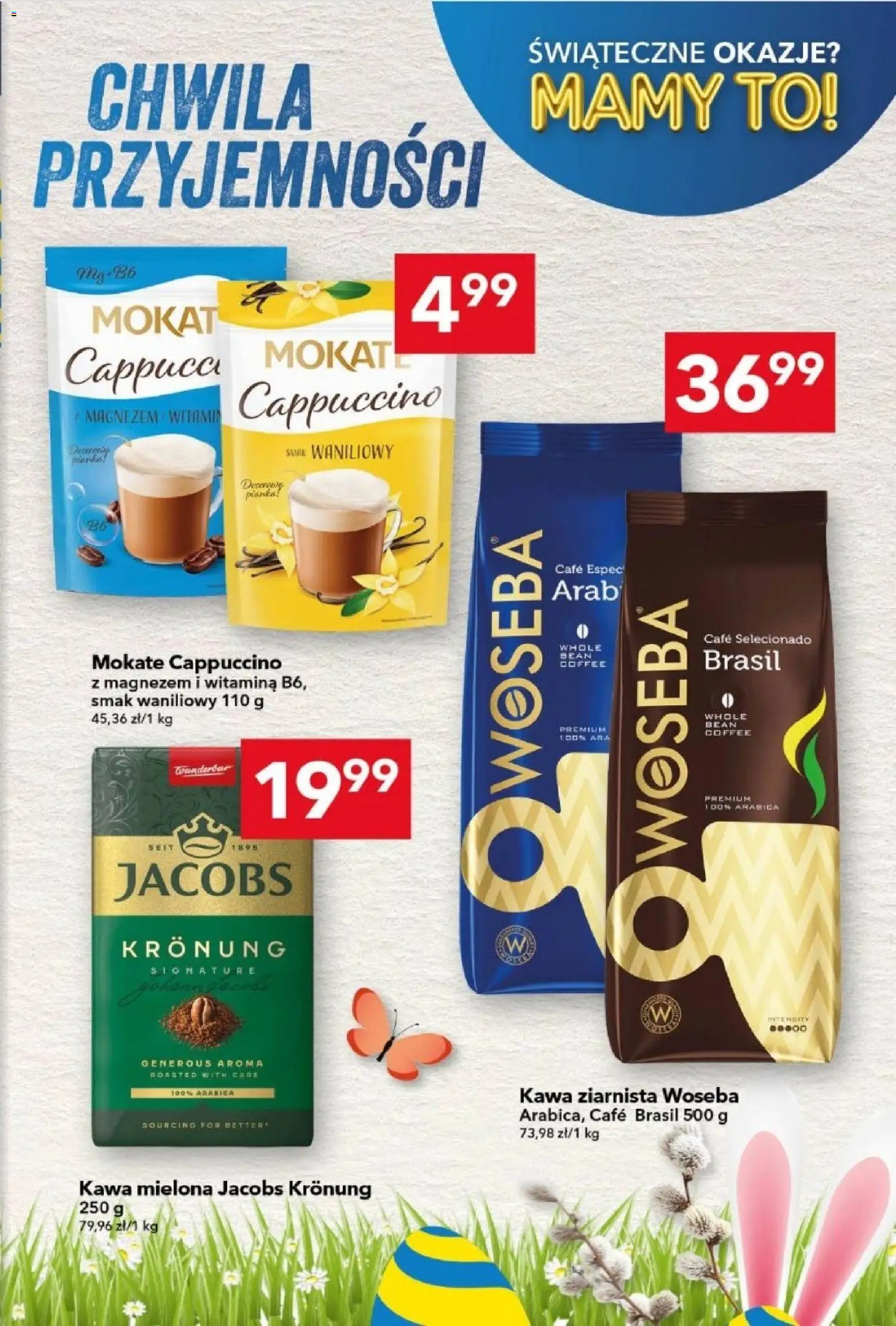 Lewiatan gazetka od 26.03.2026 | Strona: 17 | Produkty: Kawa ziarnista, Cappuccino, Kawa