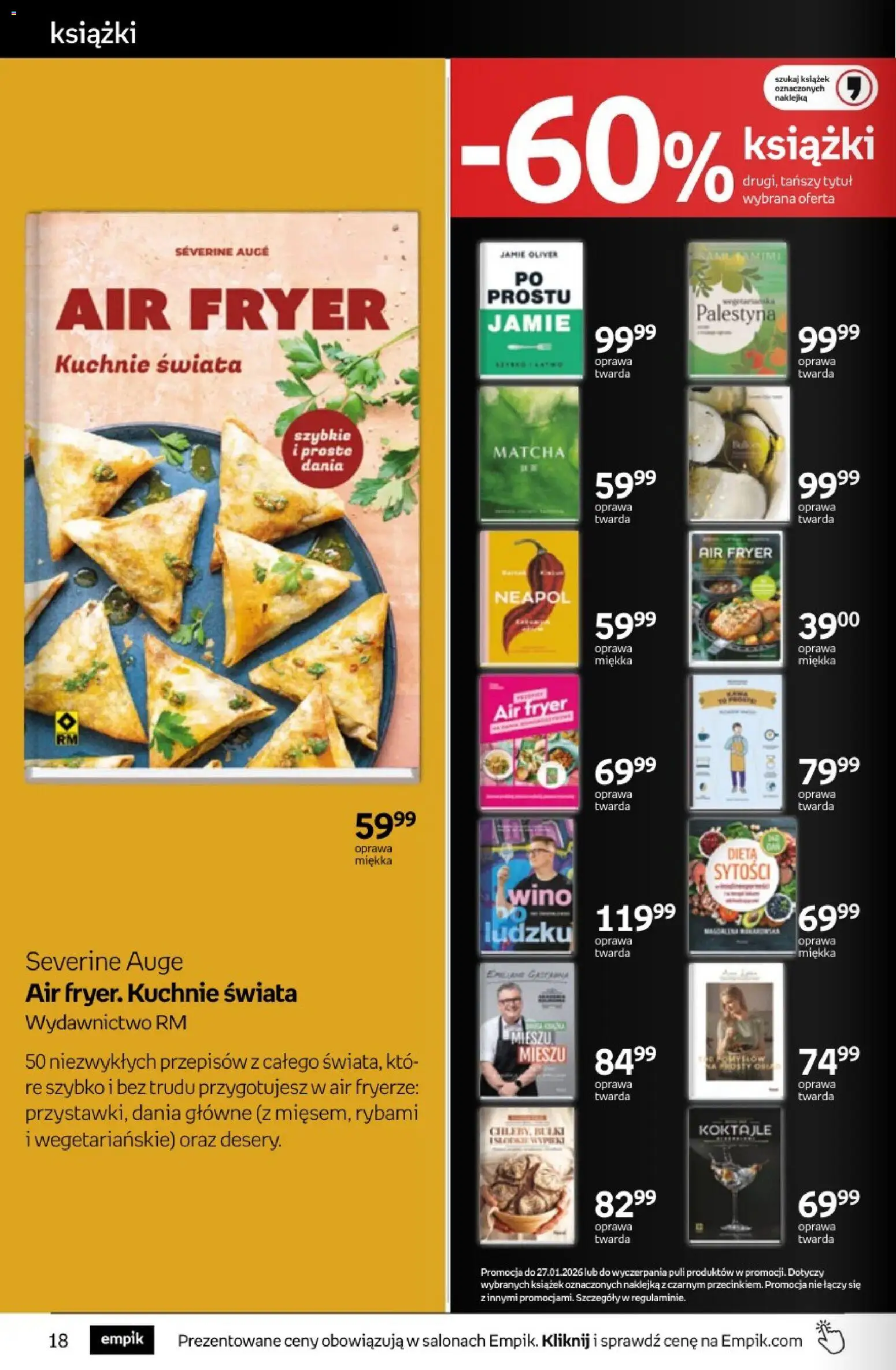 Empik promocje - Tom kultury Książki od 14.01.2026 | Strona: 18 | Produkty: Książki, Wino