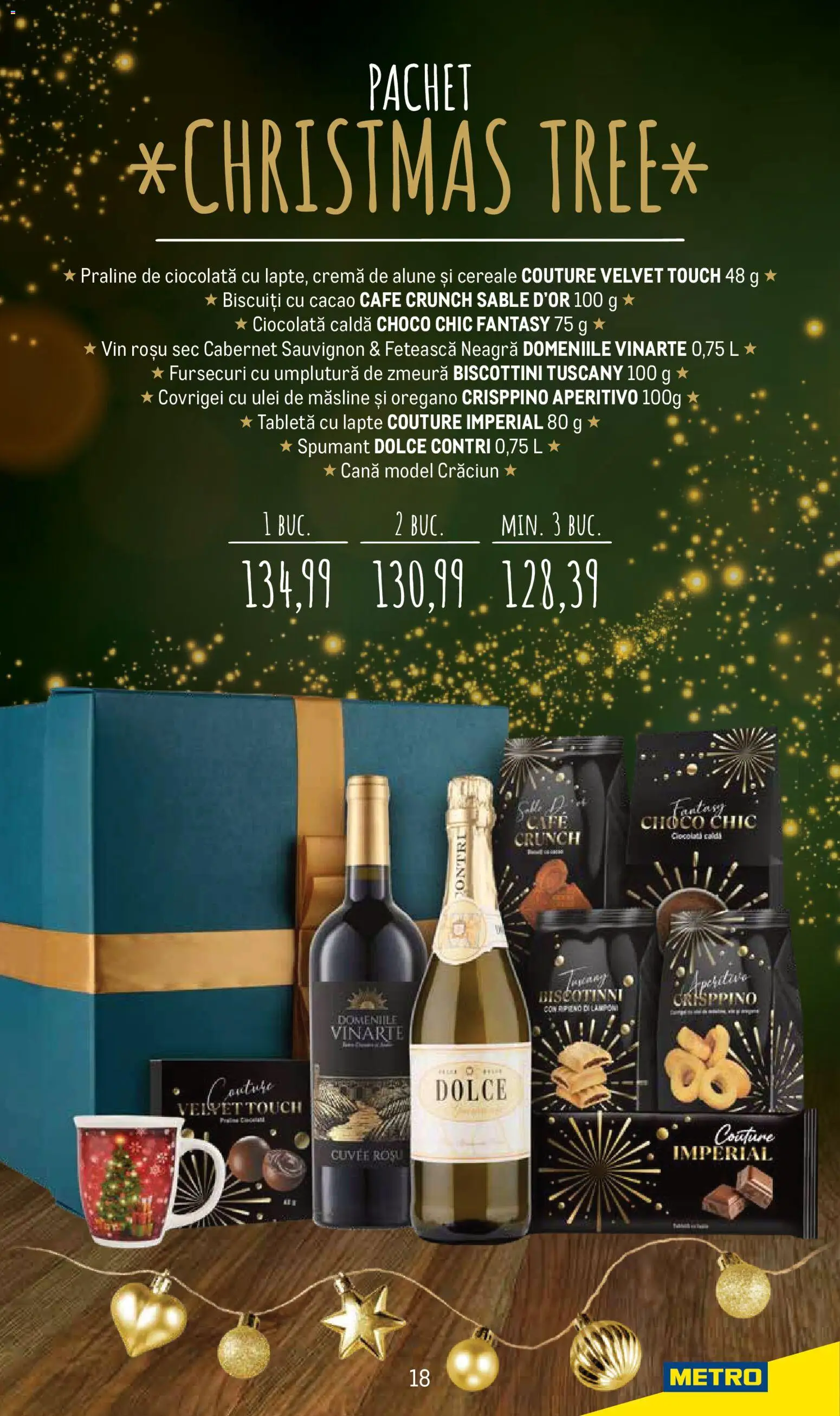 Noul catalog Metro – valabil de la 24.11.2025 | Pagină: 18 | Produse: Măsline, Praline, Lapte, Vin